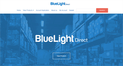 Desktop Screenshot of bluelightdirect.co.uk